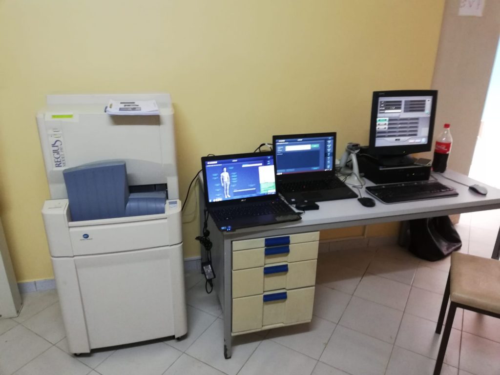 Senegalkrankenhaus Bilbassi - Röntgenanlage Clinique Bilbassi 2019 (3)
