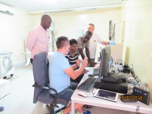 Senegalkrankenhaus Bilbassi - Röntgenanlage Clinique Bilbassi 2019 (7)